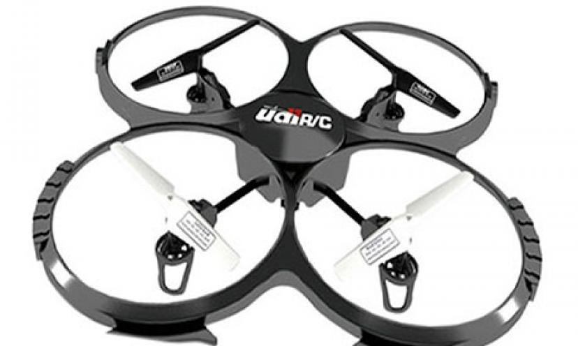 Get 52% off the UDI Gyro RC Quadcopter with Camera!