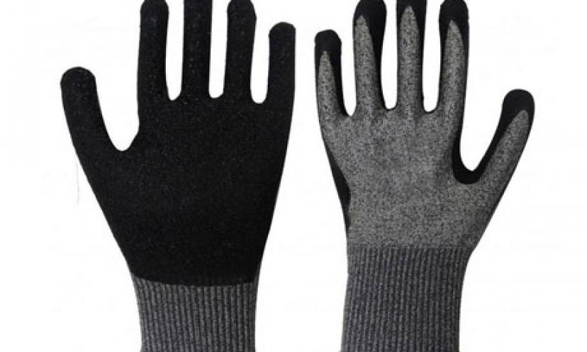 Get A Pair of Cut Resistant Gloves at 46% Off!