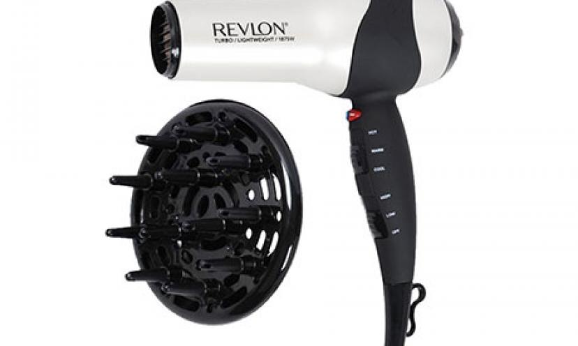 Get 30% Off on Revlon Perfect Heat Volumizing Turbo Hair Dryer!