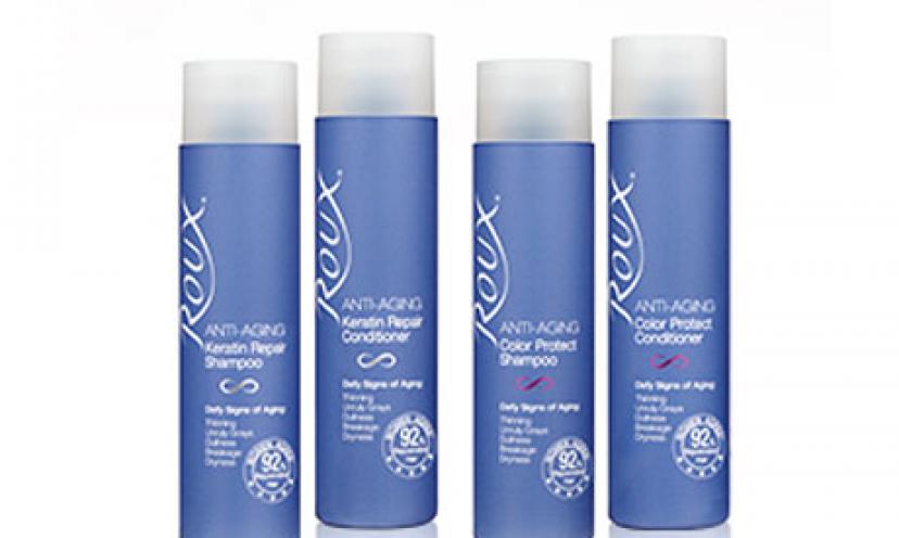 Enjoy a FREE Sample of Roux Hair Care Products!