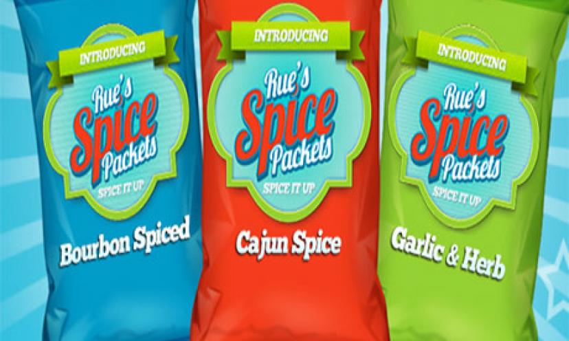 Get a FREE Rue’s Spice Packet Sample!