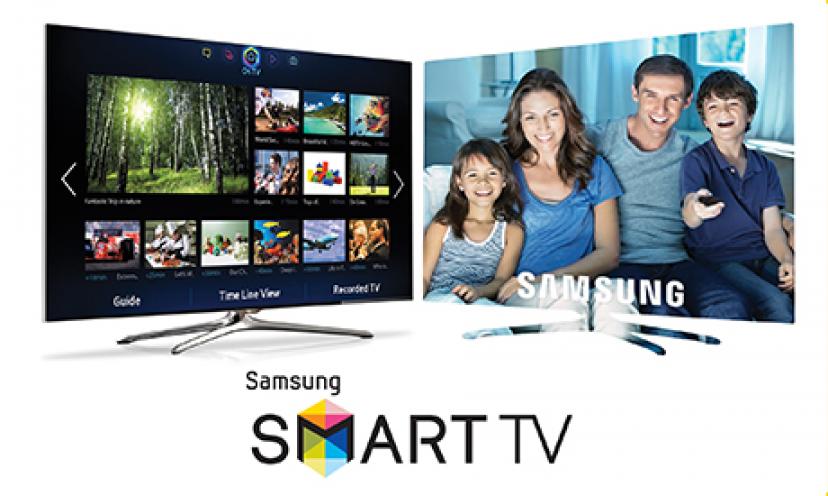 Enter to win a 60″ Samsung LED Smart TV and cash prizes!