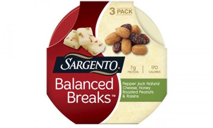 Save $0.75 Off Any One Sargento Balanced Breaks!