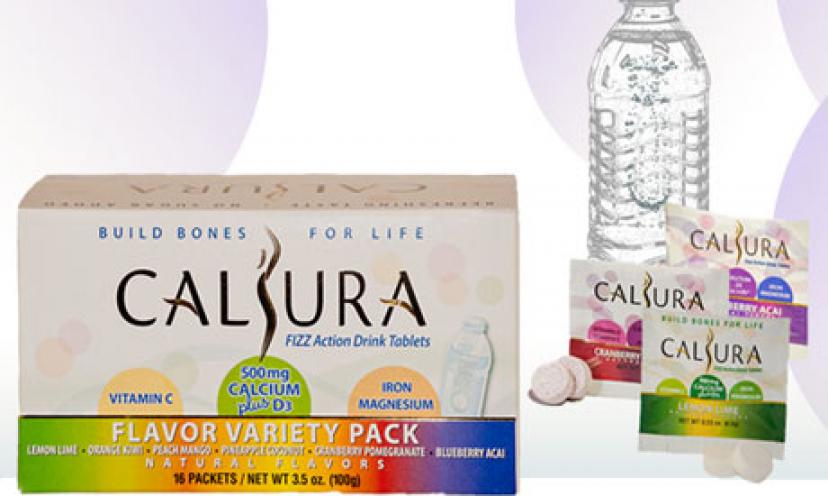 Enjoy a FREE CalSura Soluble Calcium Sample!