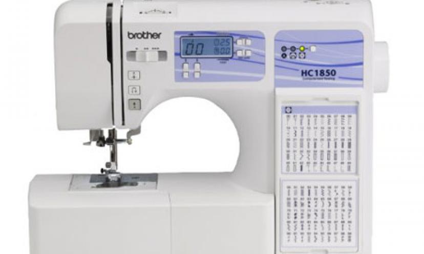 The Brother Computerized Sewing and Quilting Machine is now 60% Off!