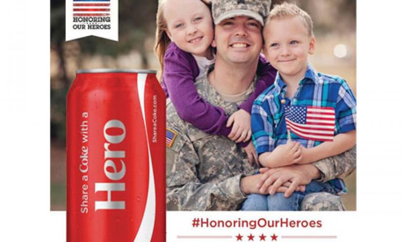Send a Coke to our Troops for FREE!