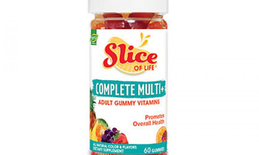 Get a FREE Slice of Life Adult Gummy Vitamin Sample!