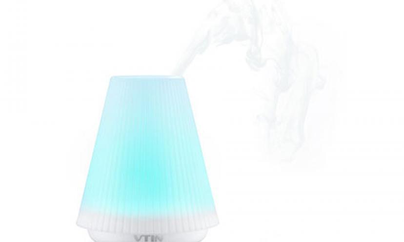 Enjoy 66% Off on Vtin Aromatherapy Essential Oil Diffuser Air Humidifier!