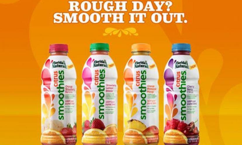 Save $1.00 on Florida’s Natural Citrus Smoothies!