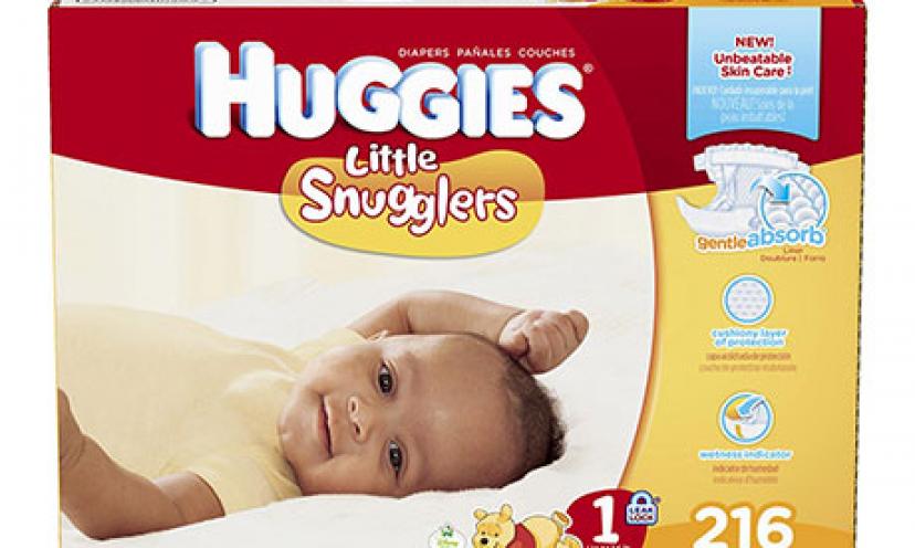 Get a FREE Huggies Little Snugglers Diaper Sample!
