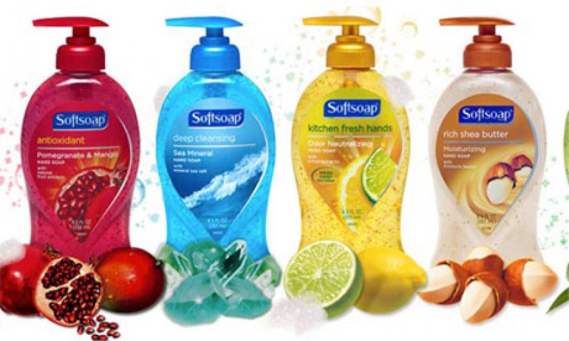 Get $1.00 off Softsoap brand Liquid Hand Soap Pump