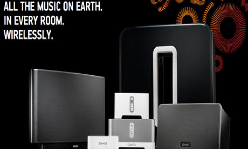 Win a Sonos Sound System AND a Year Subscription to Audible.com!