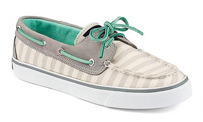 Shop the Sperry shoe sale and get 2 pairs for $75!