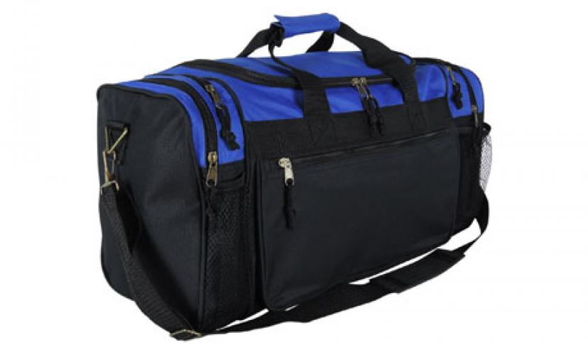 Save 52% on the Sports Duffle Travel Gym Bag!