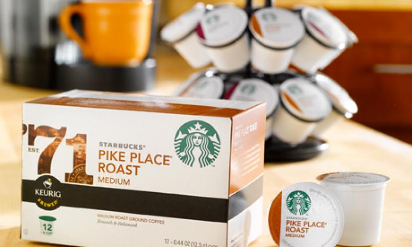 Get $2 off Starbucks K-Cups Packs!