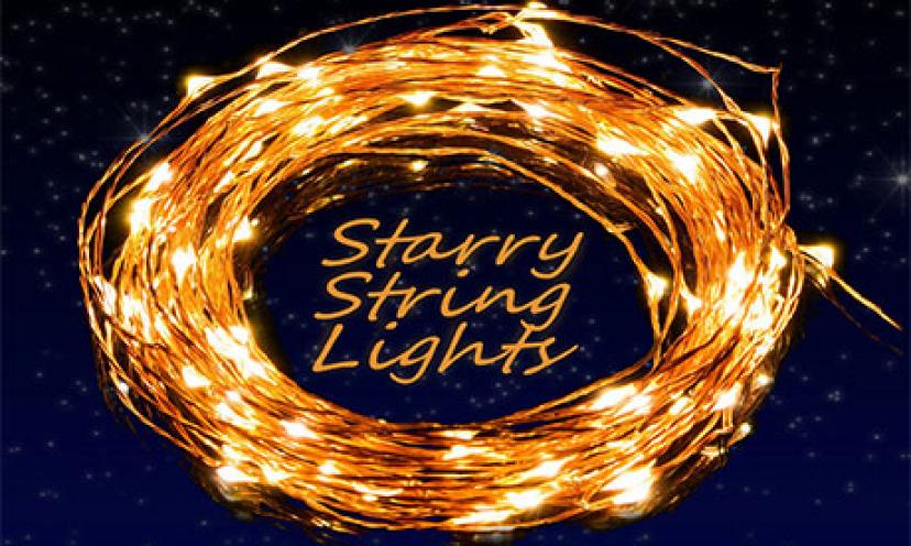 Save 49% Off The TaoTronics Starry String Lights!