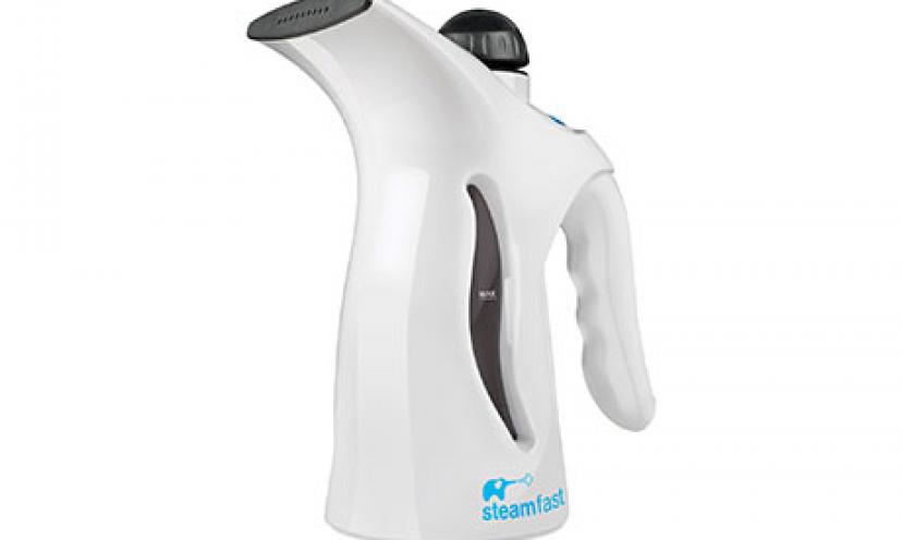 Enjoy 43% Off on Steamfast Compact Fabric Steamer!