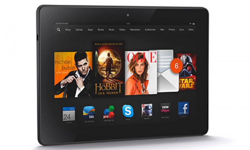 Enter to Win an Amazon Kindle Fire HDX!