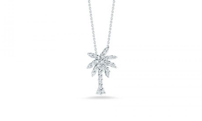 Enter to Win a Diamond Palm Tree Necklace!
