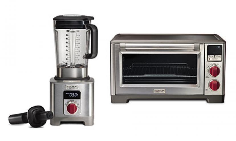 Enter to Win Kitchen Appliances from Wolf Gourmet!