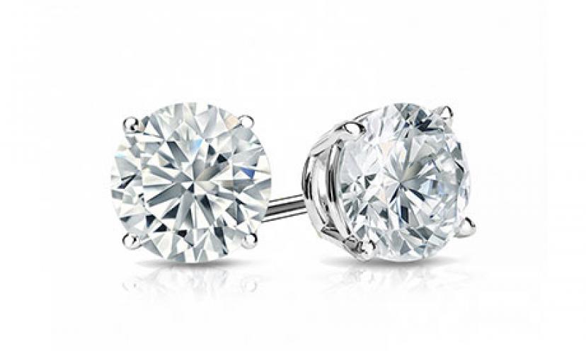 Enter to Win a Pair of Stunning Diamond Earrings!