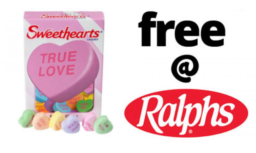 Get a FREE Box of Sweetheart Tarts at Ralphs!