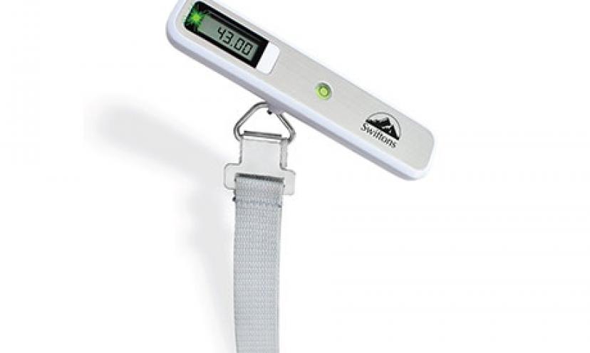 Jet setting soon? Enjoy 50% off on the Swiftons Luggage Scale!