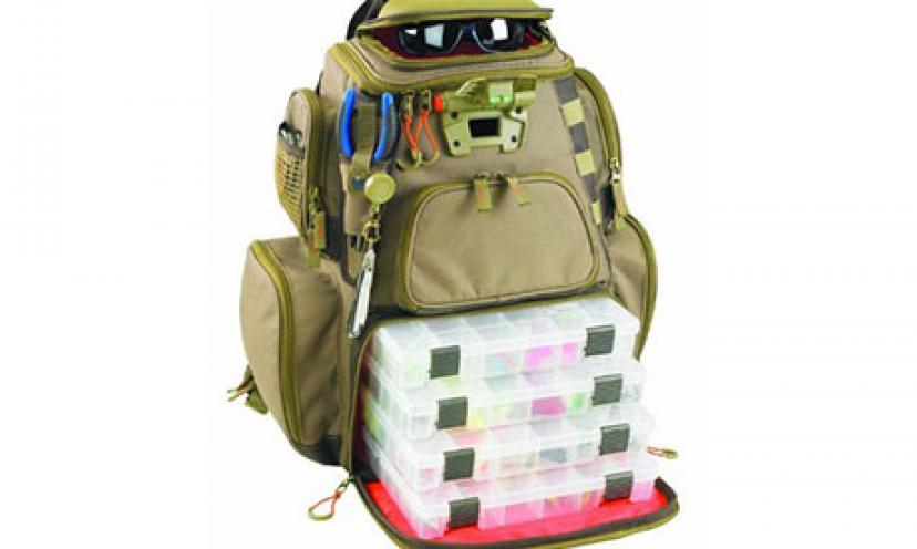 Save $56.00 on a Tackle Backpack from CLC!