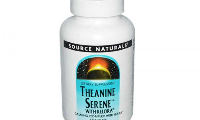 Try a FREE Sample of Theanine Serene from Source Naturals!