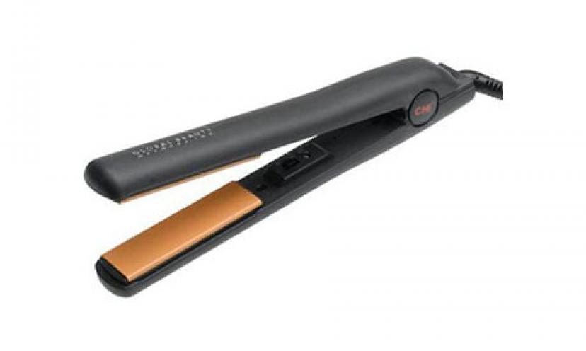 Save $60.04 on a CHI Ceramic Hairstyling Flat Iron!