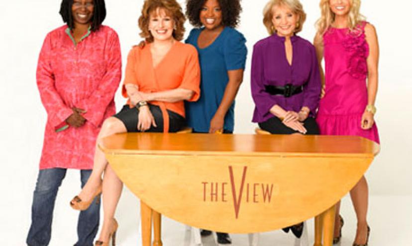 Watch a Live Taping of The View in NYC, When You Win!