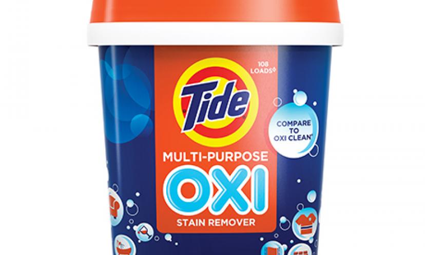 $2.00 off one Tide OXI Multi-Purpose Stain Remover