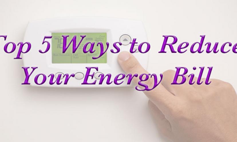 Top 5 Ways to Reduce Your Summer Energy Bill