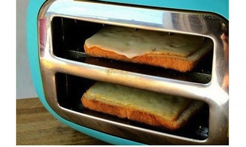 LIFE HACK: Turn Toaster Sideways for Grilled Cheese!
