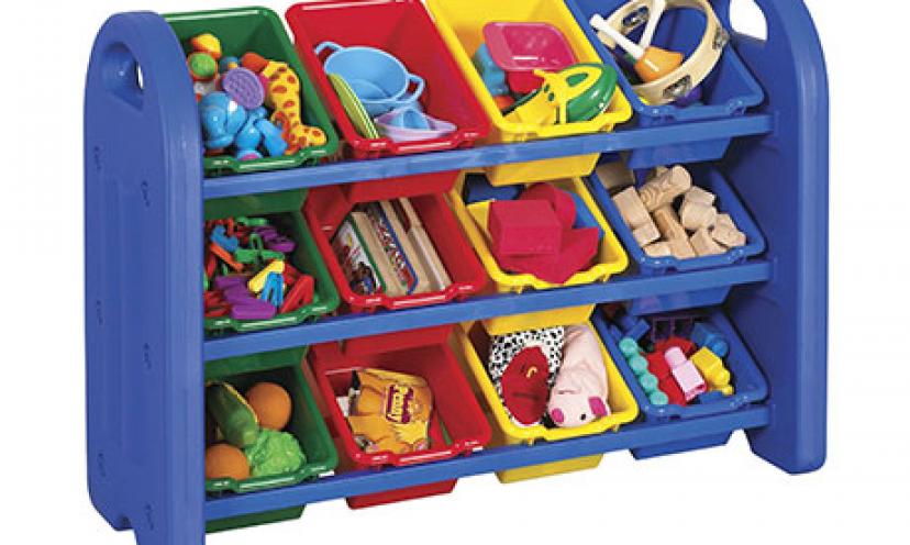 Enjoy 52% Off on 3-Tier Toy Storage Organizer!