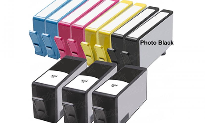 Just in time for back to school: Save 50% off on select printer ink cartridges!