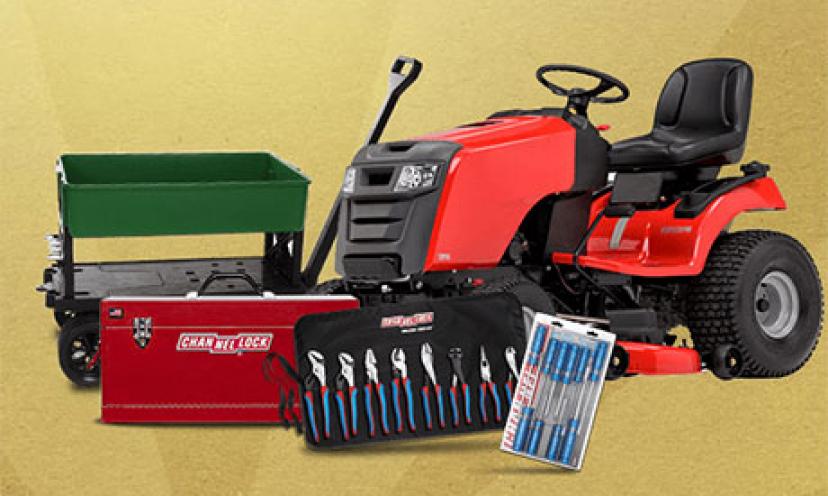Win A Lawn Tractor & ChannelLock Tool Kit, Valued at over $6,000!