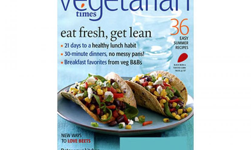 Get a FREE Digital Subscription to Vegetarian Times Magazine!
