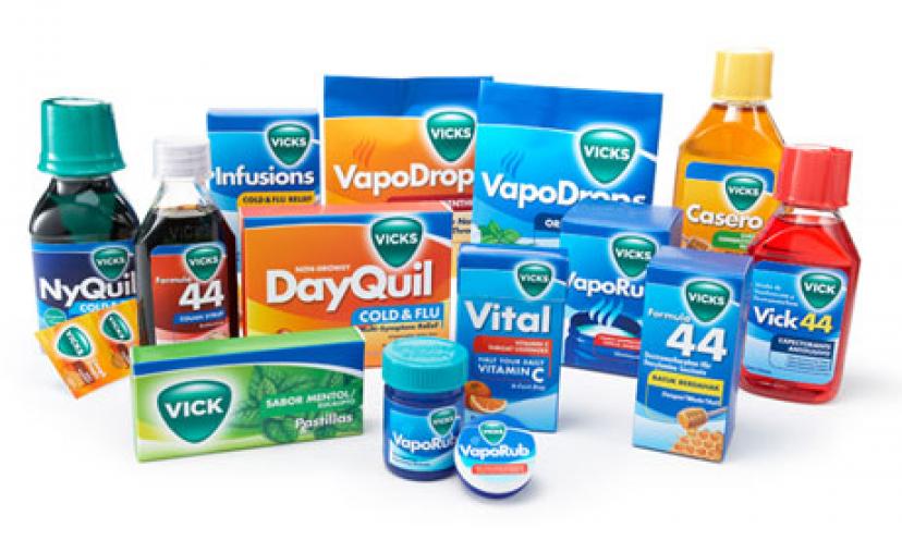 Get $0.75 off One Vicks Product!
