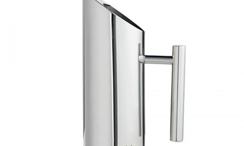 Save 64% Off on the VonShef Stainless Steel Water Pitcher!