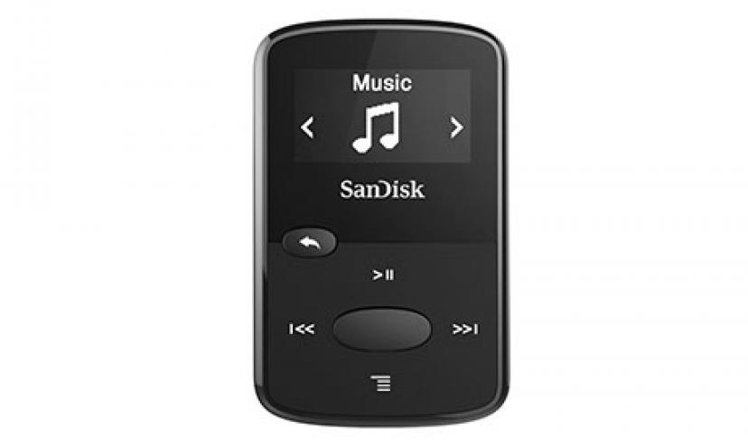 Get 10% Off on Sandisk 8GB Clip Jam MP3 Player!