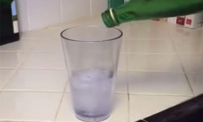 A Guy Pours Water Into A Glass. When He Goes To Pick It Up… I Am In Shock!