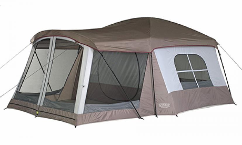 Save 38% off on the Wenzel Klondike 8-Person Family Tent