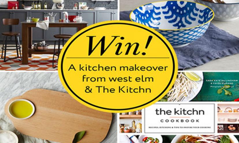 Enter Today to Win a $2,000 Kitchen Makeover from West Elm!