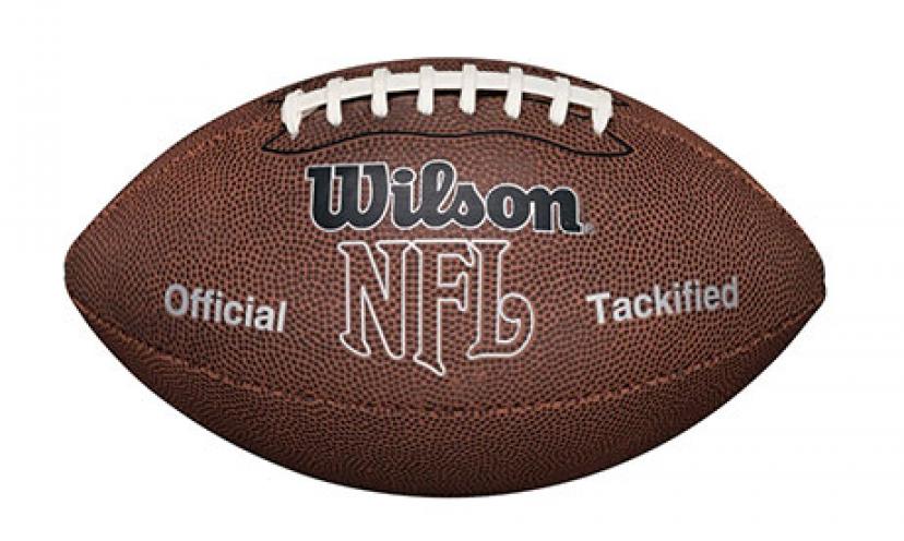 Save on a Wilson NFL MVP Football!