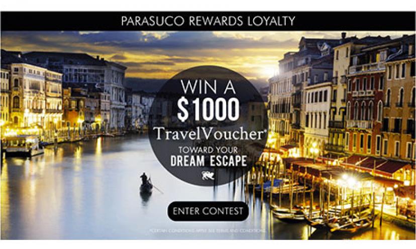 Enter for a Chance to Win $1,000 Toward Your Dream Escape!
