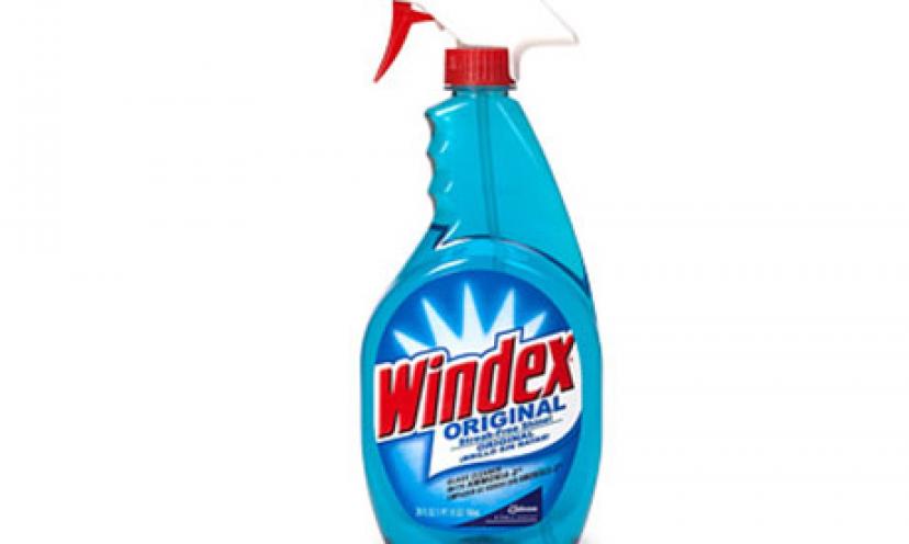 Get $0.75 off any Windex product