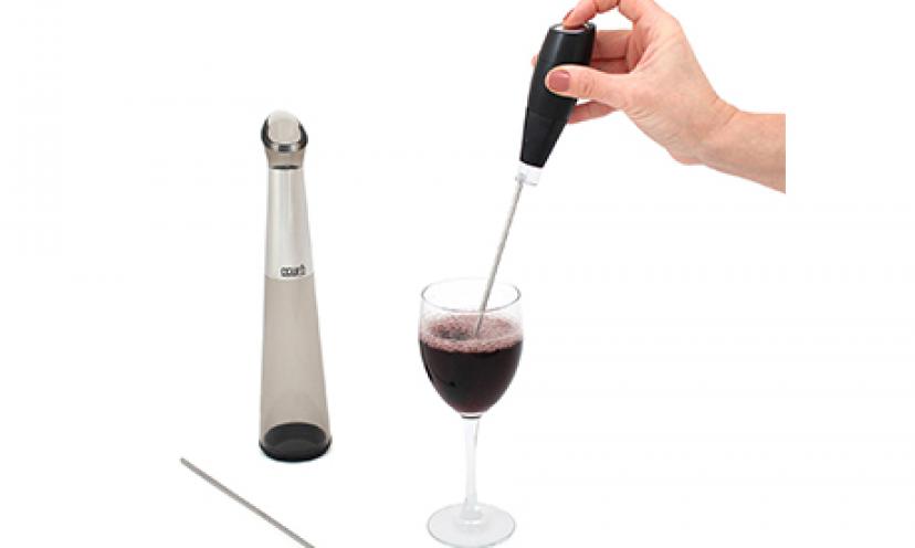 Save 40% Off on the Eparé Battery Operated Wine Aerator