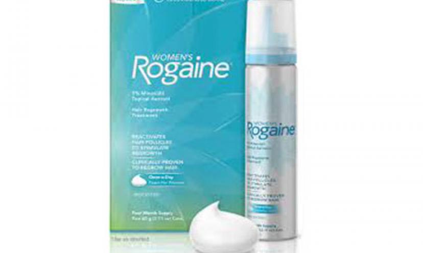 Get a FREE Sample of Women’s Rogaine!