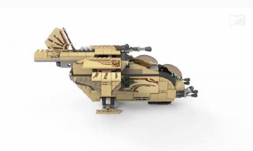 Build and take home a LEGO Star Wars Wookie Gunship for FREE!
